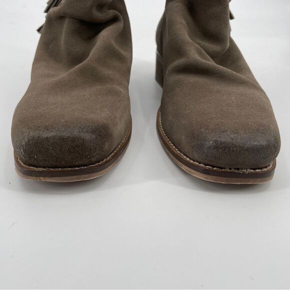 ~Seychelles Suede Fringe Ankle Boots NWOB 7 - Picture 5 of 9